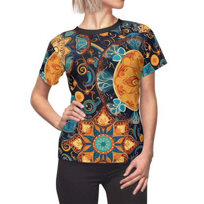 Indian Flowers And Ornaments T-Shirt