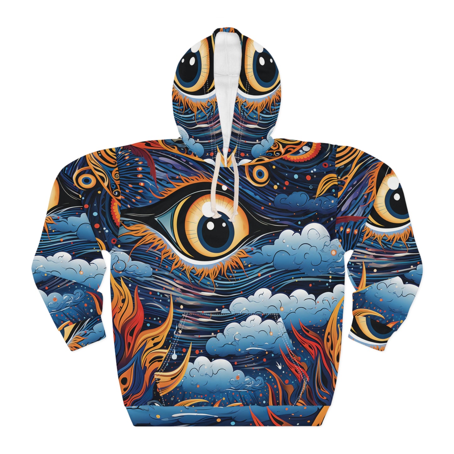 Cloudy Windy Eyes Hoodie