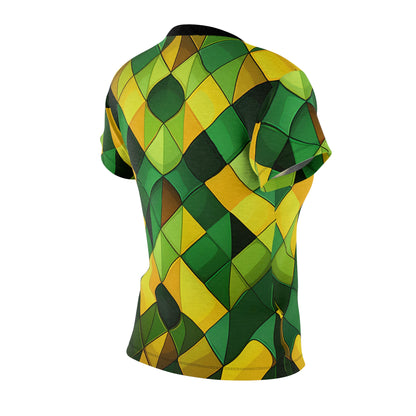 Yellow Green Mosaic T-Shirt