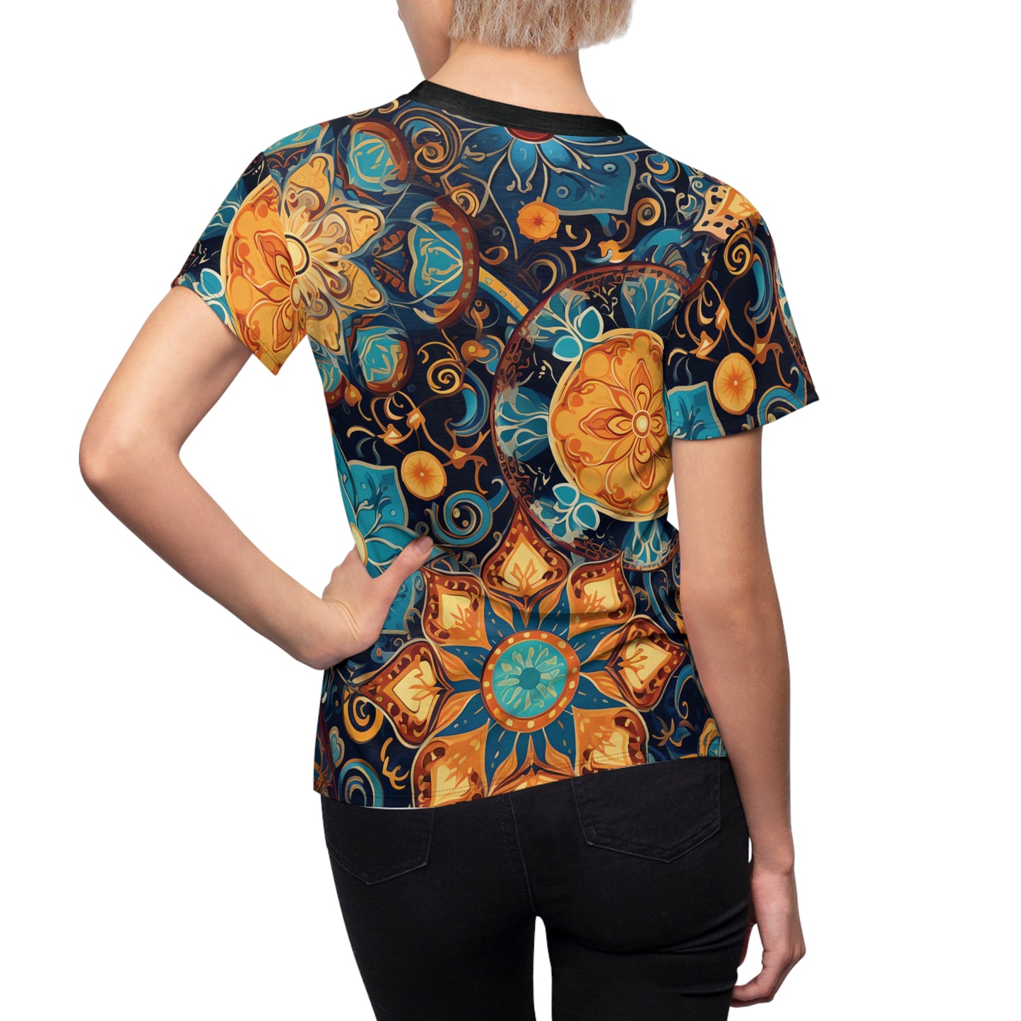 Indian Flowers And Ornaments T-Shirt