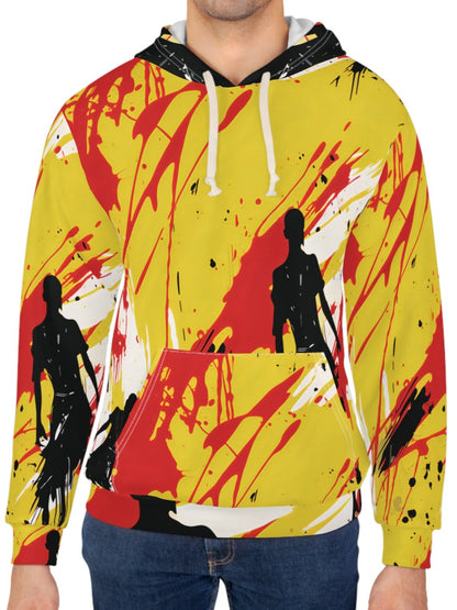 Kill Bill Inspired Splatter Hoodie