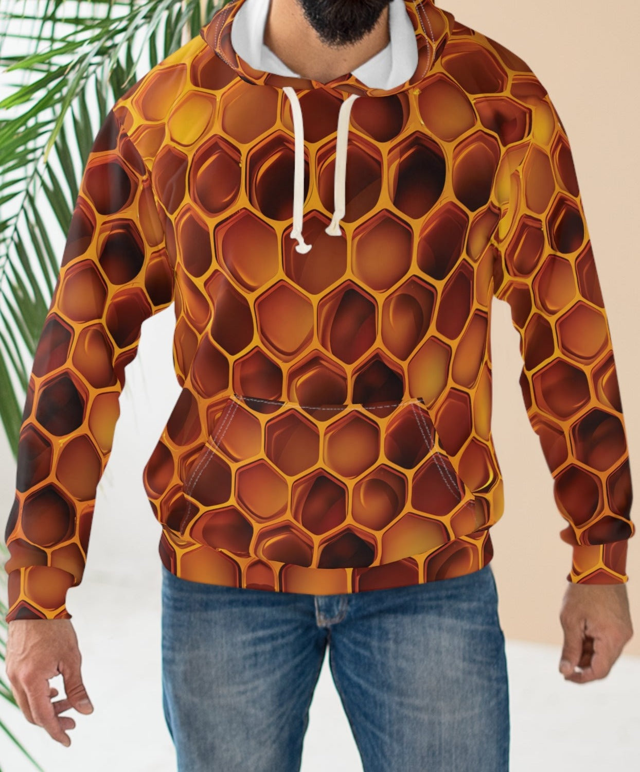 Sweet Golden Honeycomb Hoodie