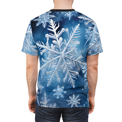 Frosty Snowflake Not Only For Christmas T-Shirt