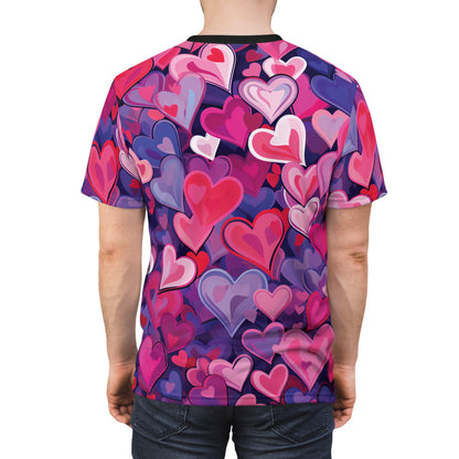 Not Only Vallentine Pink Hearts T-Shirt