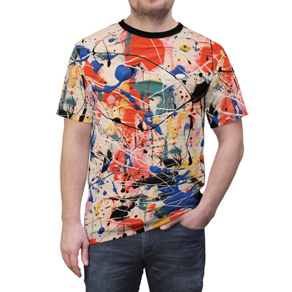 Abstract Jackson Pollock Inspired T-Shirt