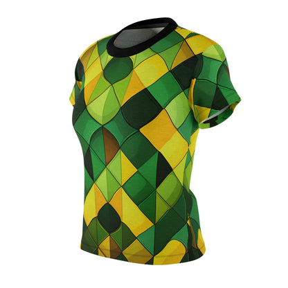 Yellow Green Mosaic T-Shirt