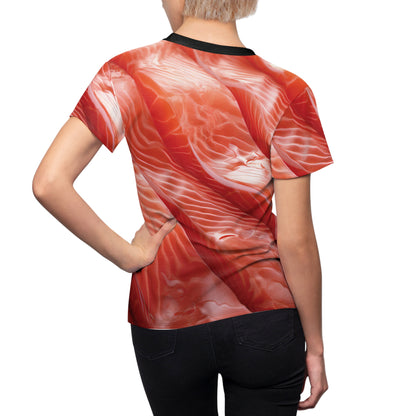 Salmon Meat Texture T-Shirt