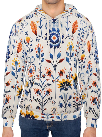 Traditional Flower Ornaments Hoodie