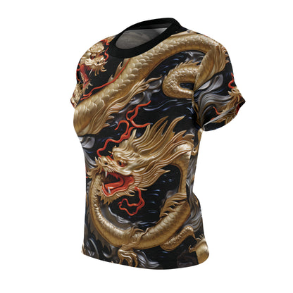 Golden Chinese Dragon T-Shirt