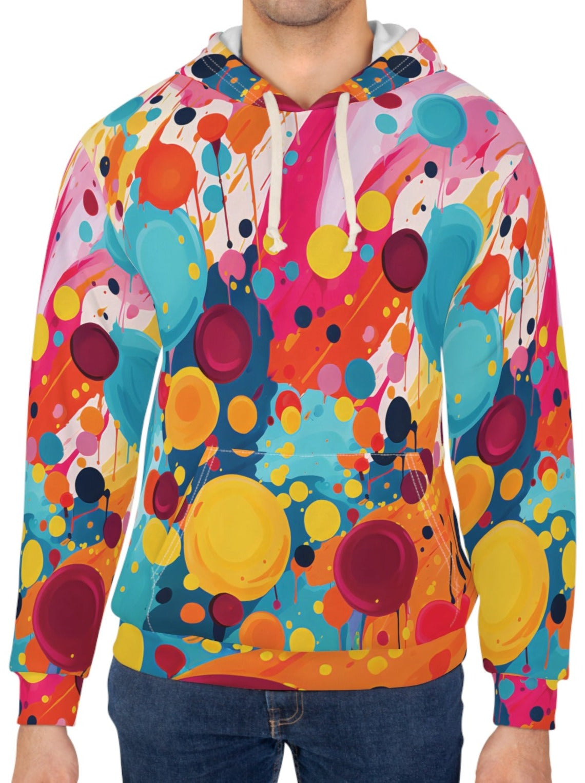 Pop Art Paint Bubbles Hoodie