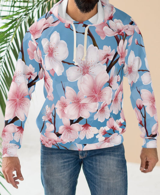 Romantic Cherry Blossom Hoodie