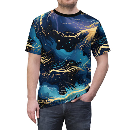 Fairytale of Night Thunderstorm with Lightning T-Shirt