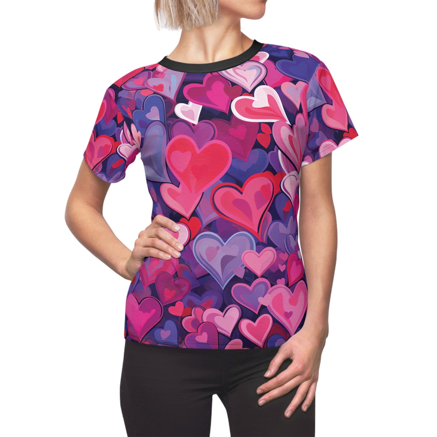 Not Only Vallentine Pink Hearts T-Shirt