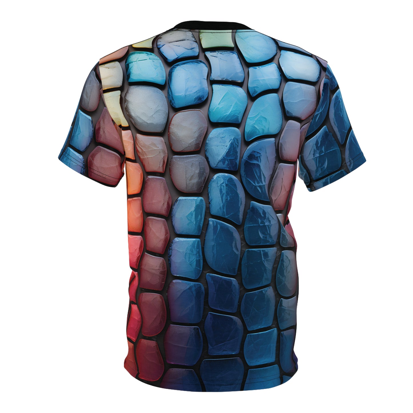 Glass Pebbles Colorful Mosaic T-Shirt