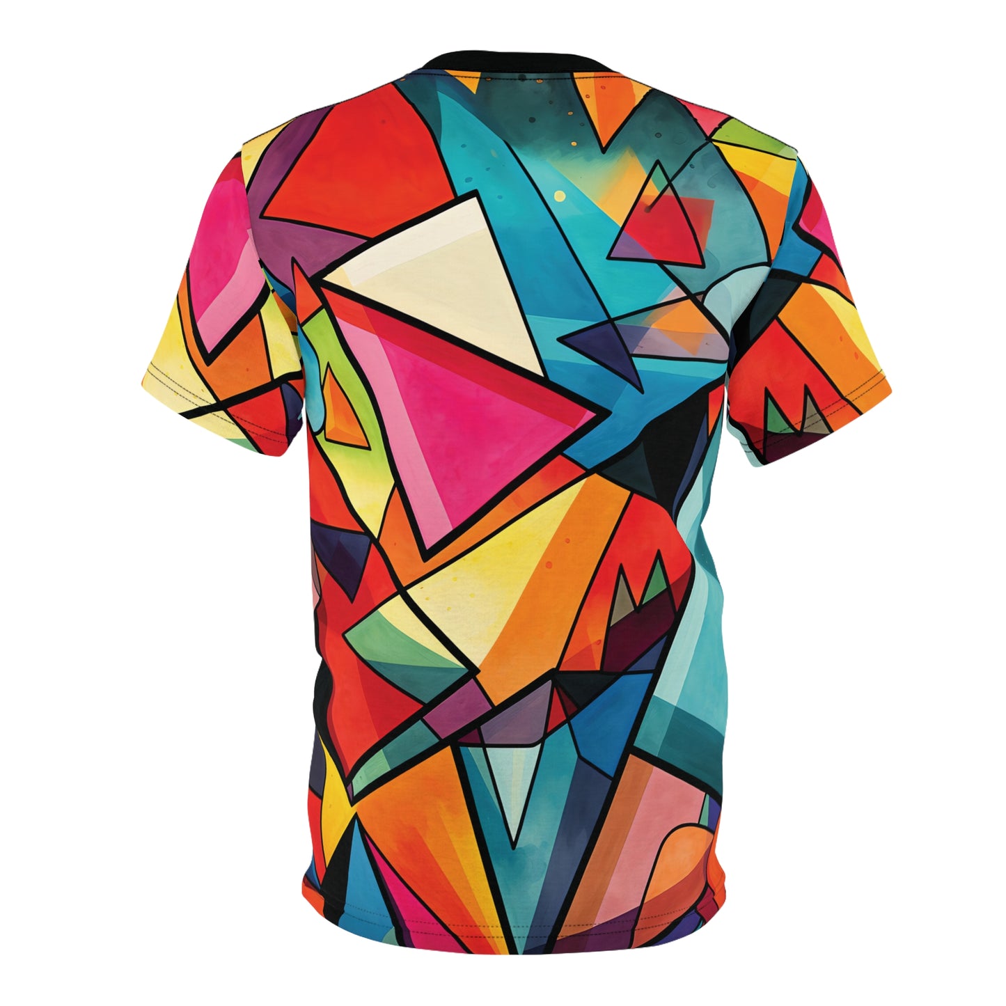 Geometric Shapes Abstract Artwork T-Shirt