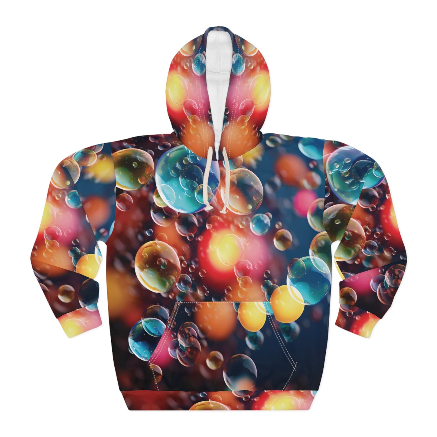 Bubbles And Lights In Universe Hoodie