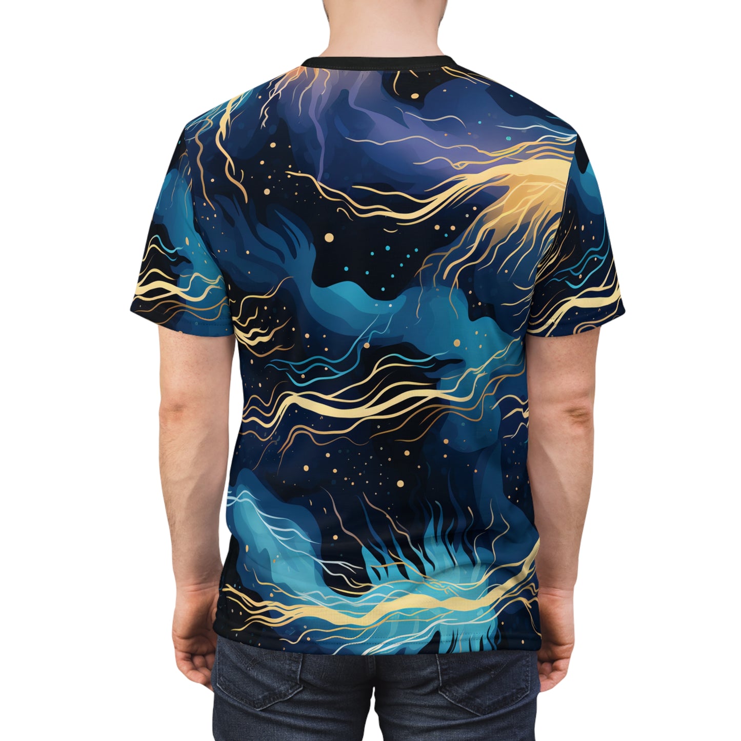 Fairytale of Night Thunderstorm with Lightning T-Shirt