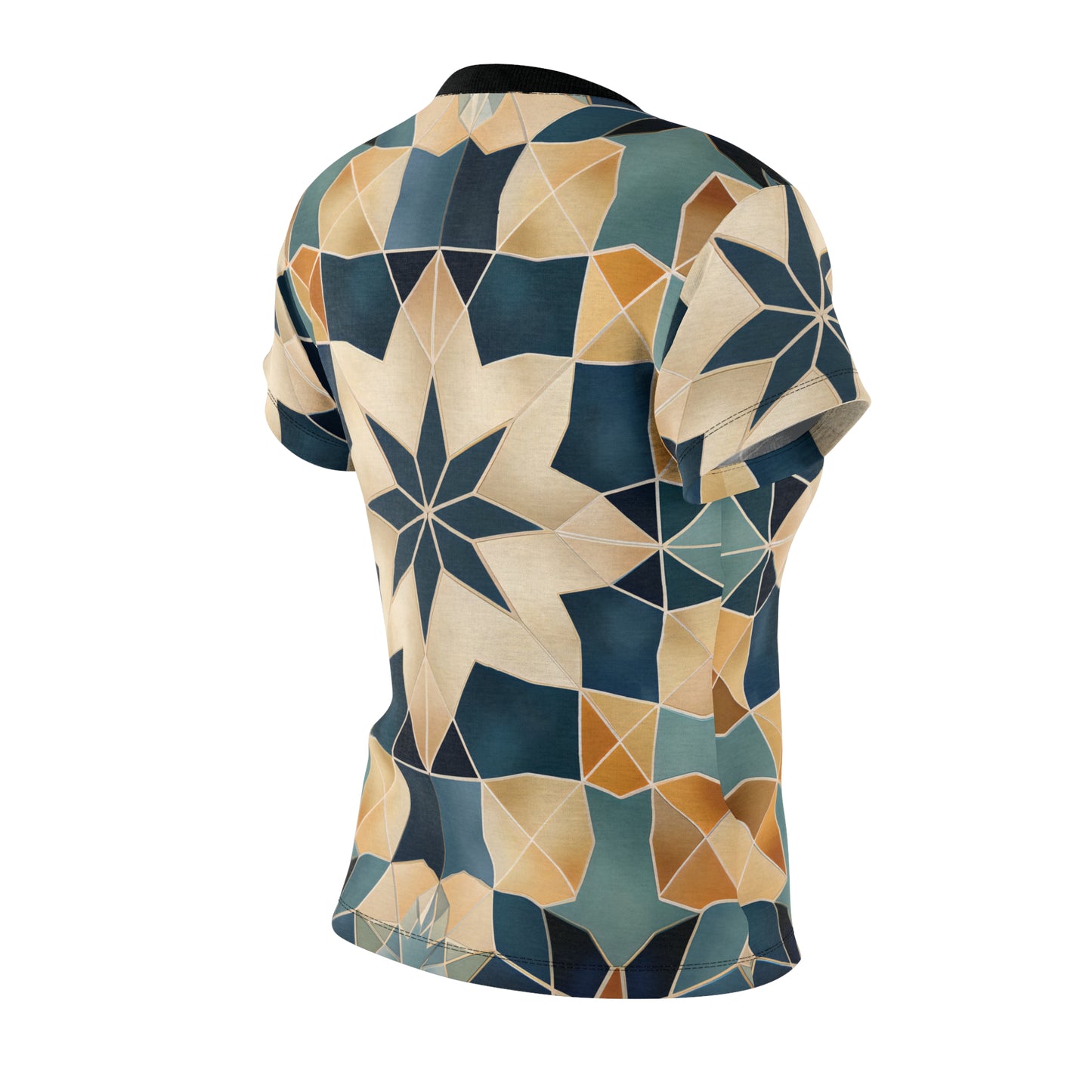 Moroccan Tile and Carpet Fusion T-Shirt