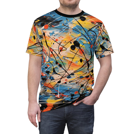 Abstract Inspiration Of Jackson Pollock T-Shirt