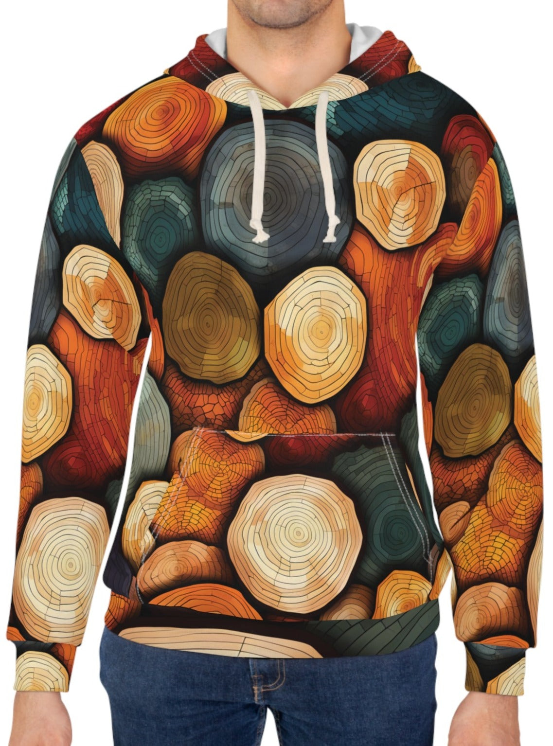 Stump Wooden Forrest Hoodie