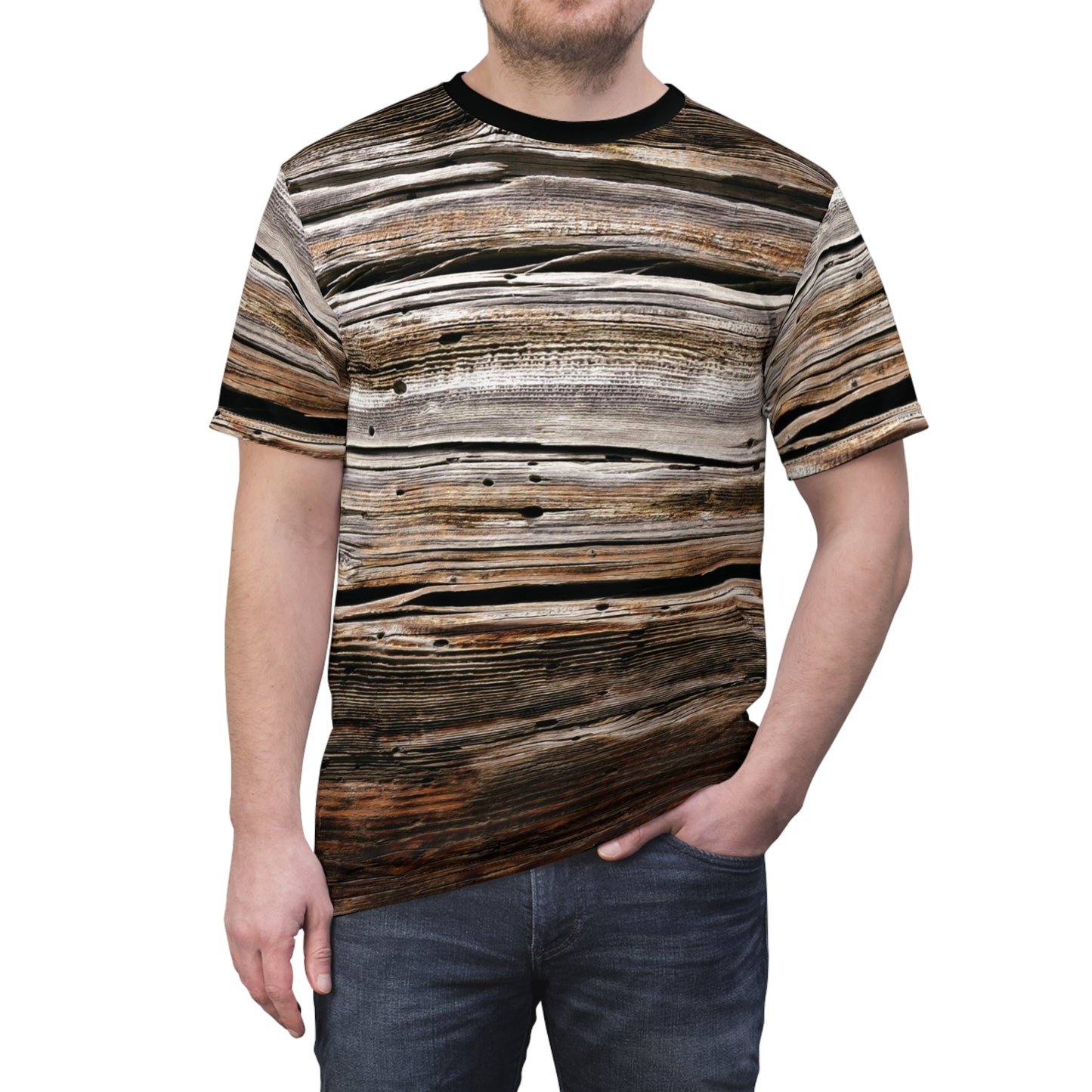 Old Wooden Pattern T-Shirt