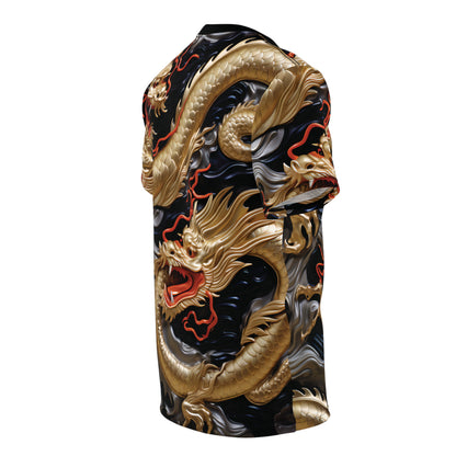 Golden Chinese Dragon T-Shirt