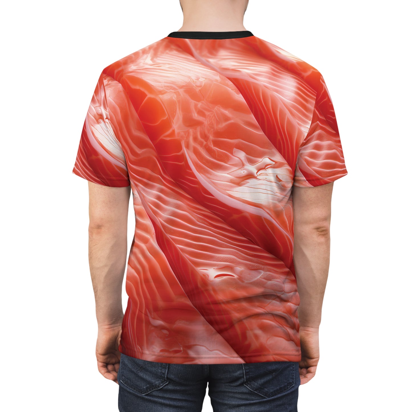 Salmon Meat Texture T-Shirt