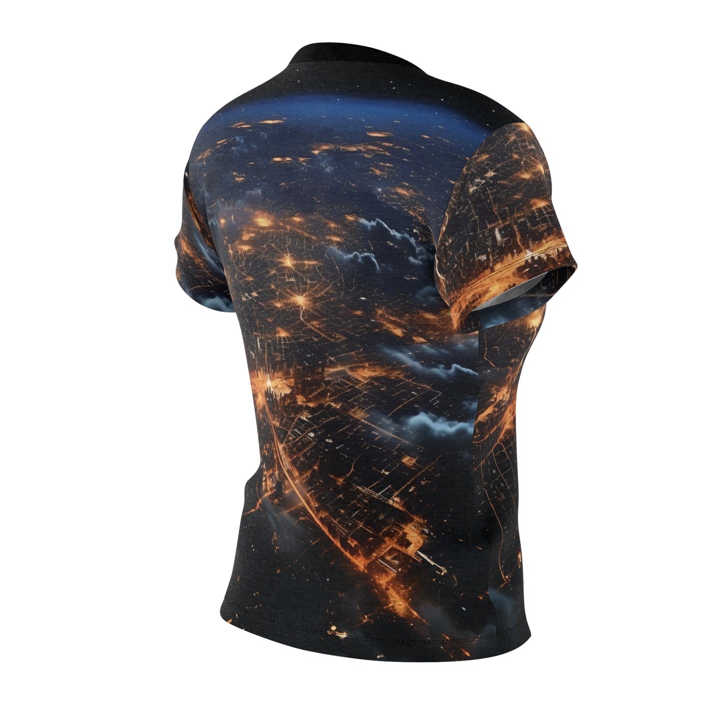 Night City From Space T-Shirt