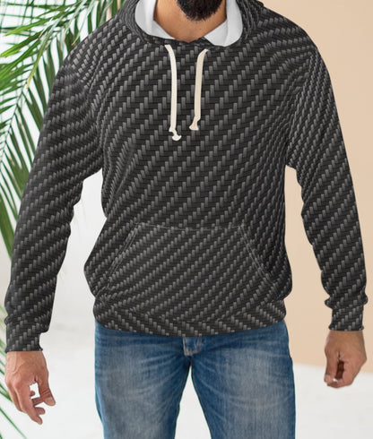 Carbon Fibre Pattern Hoodie