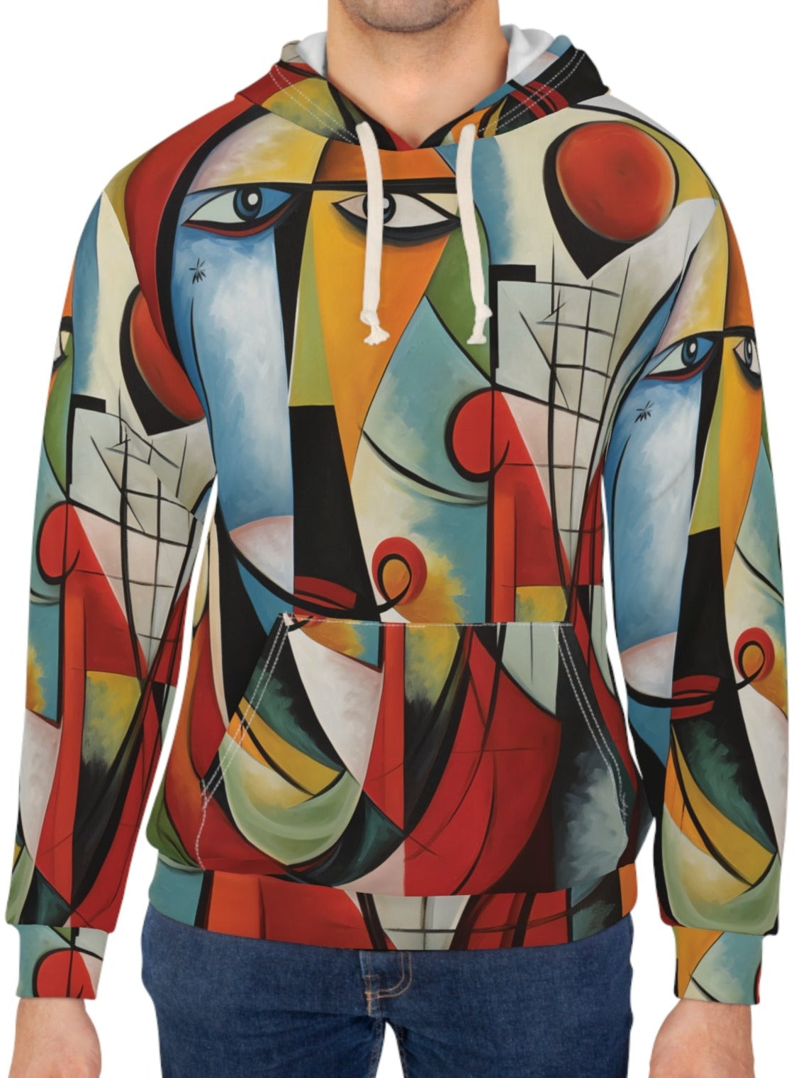 Cubist Pablo Picasso Inspired Hoodie