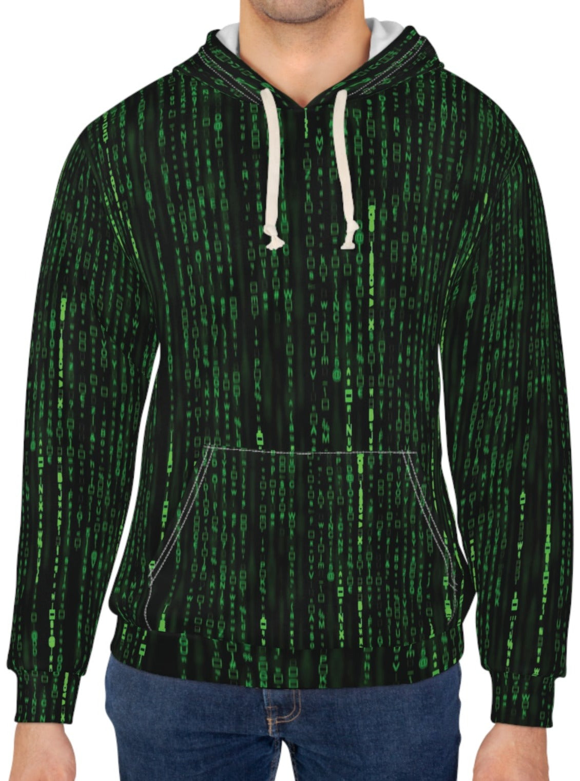 Matrix Code Hacker Hoodie