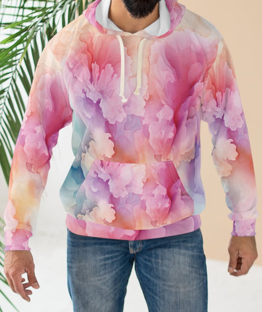 Soft Pastel Ink Shots Hoodie