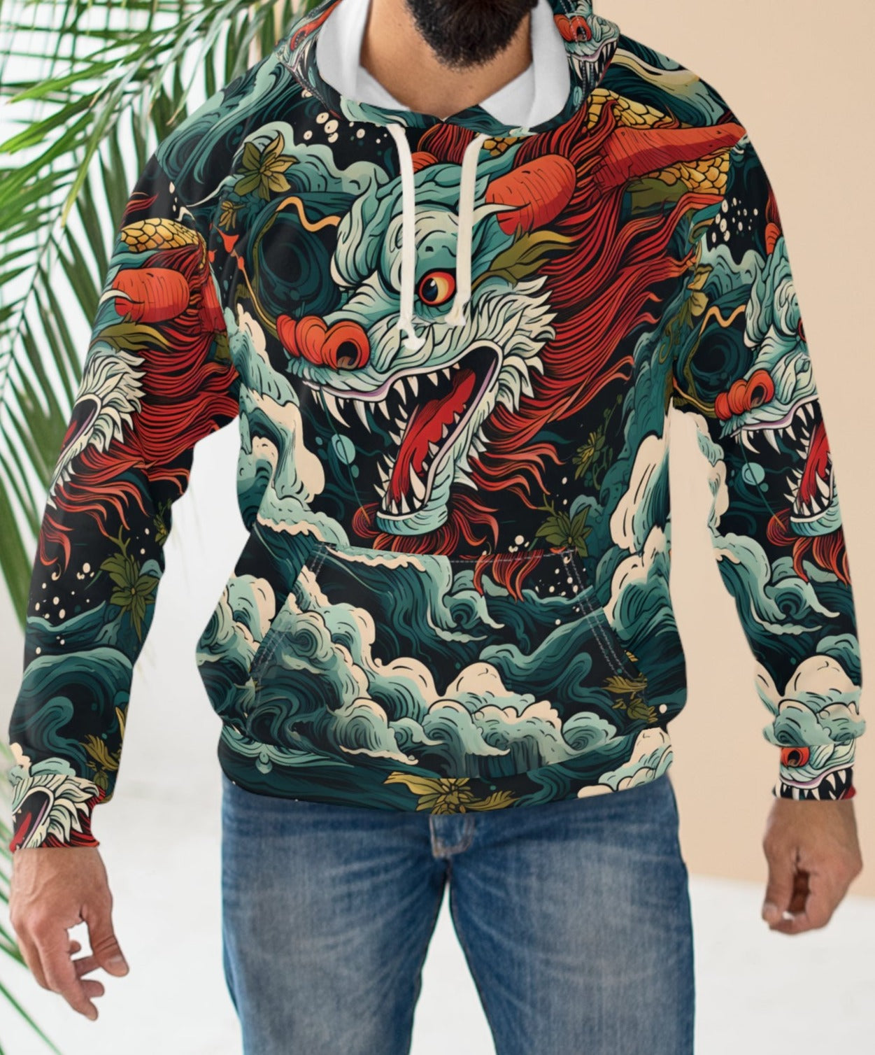 Charming Chinese Dragon Hoodie