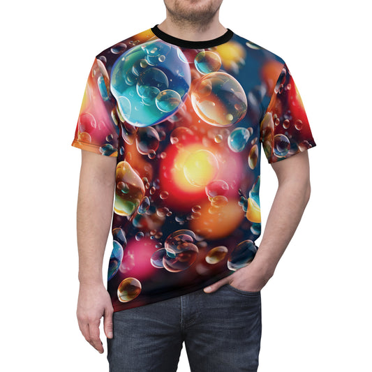 Bubbles And Lights In Universe T-Shirt