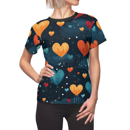 Hearts Rain Down Baloons T-Shirt