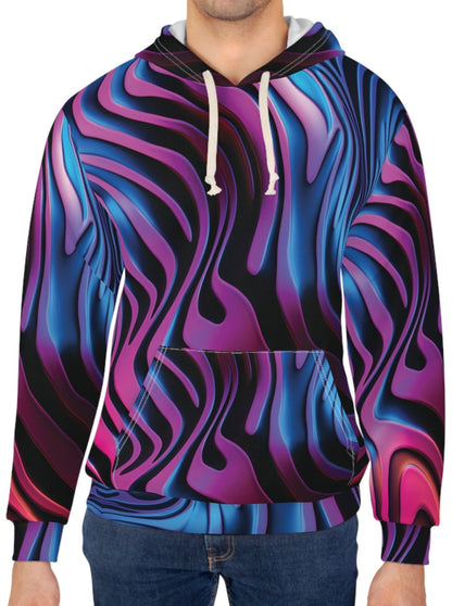 Stylish Colorful Zebra Skin Hoodie