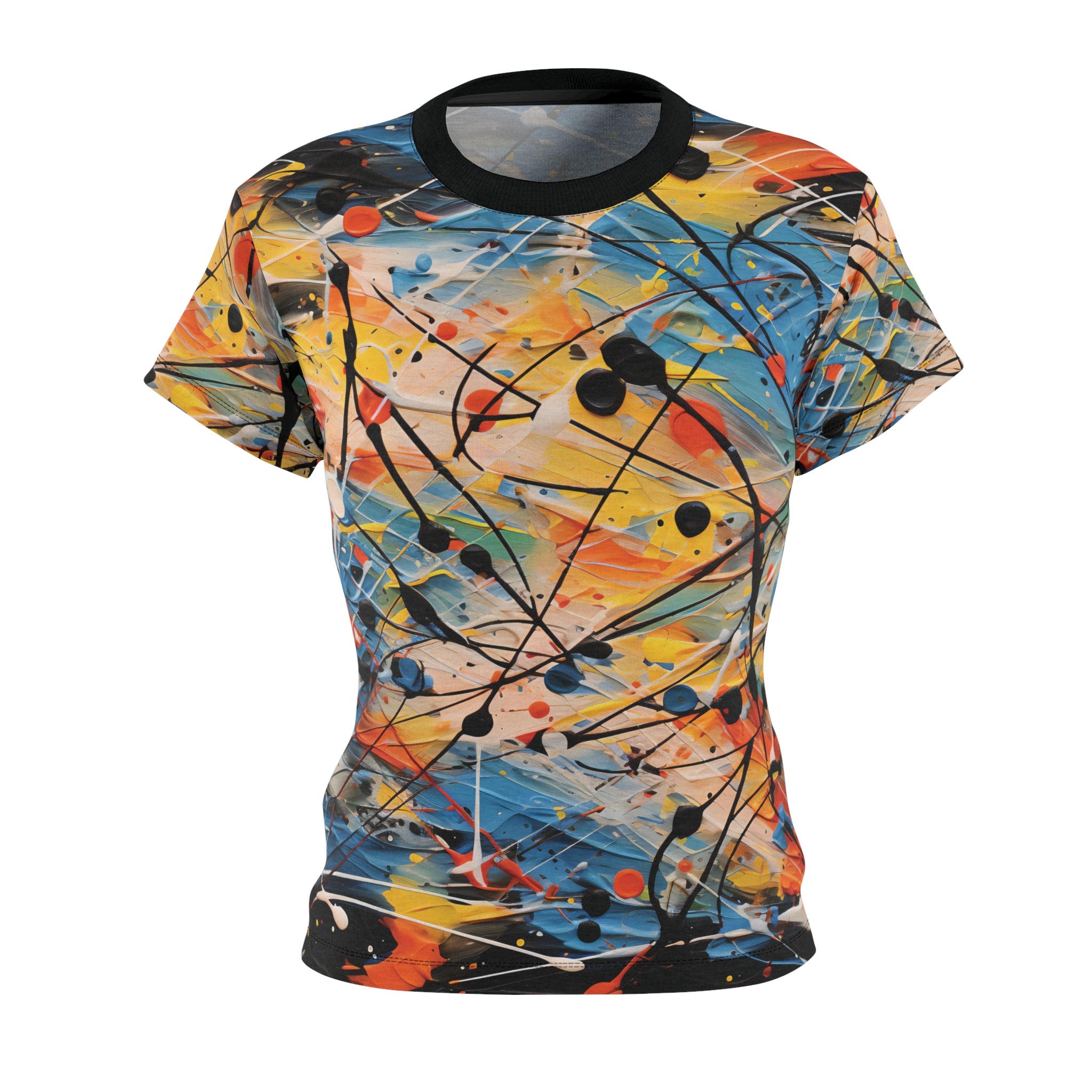 Abstract Inspiration Of Jackson Pollock T-Shirt