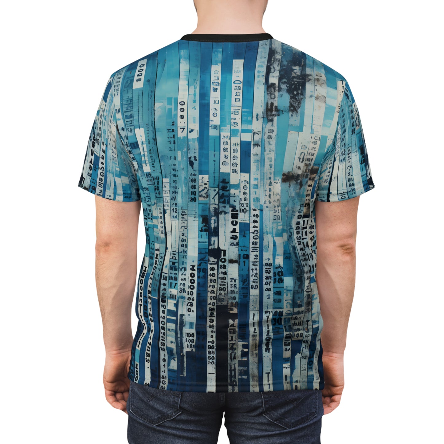 Barcode Stripes T-Shirt