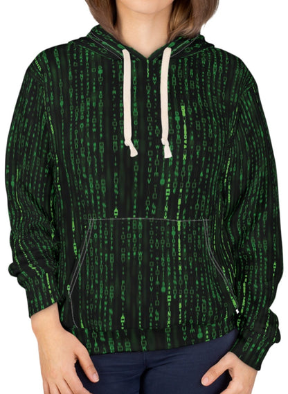 Matrix Code Hacker Hoodie