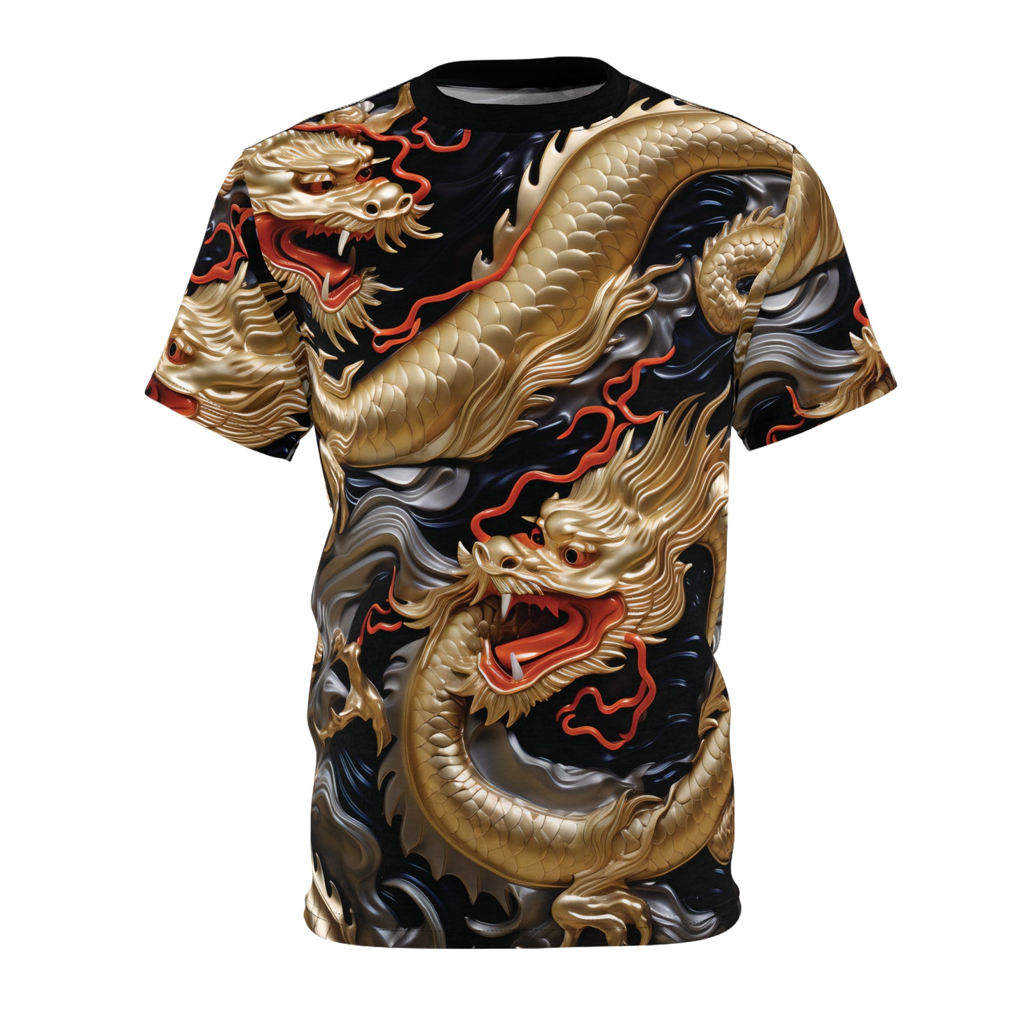 Golden Chinese Dragon T-Shirt