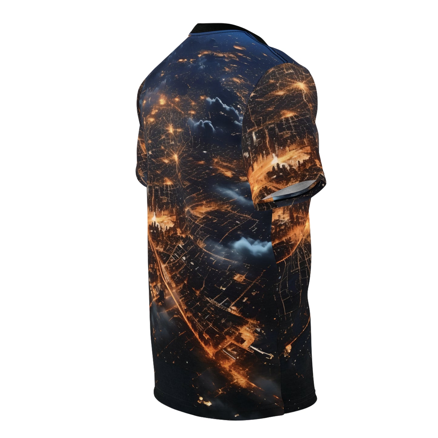 Night City From Space T-Shirt