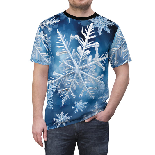 Frosty Snowflake Not Only For Christmas T-Shirt