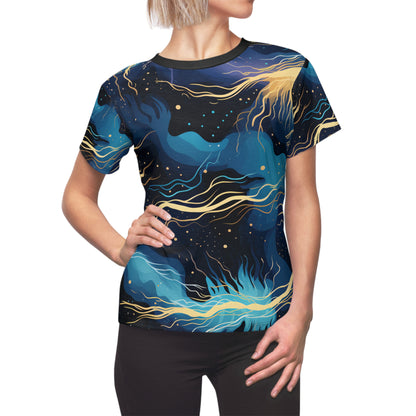 Fairytale of Night Thunderstorm with Lightning T-Shirt