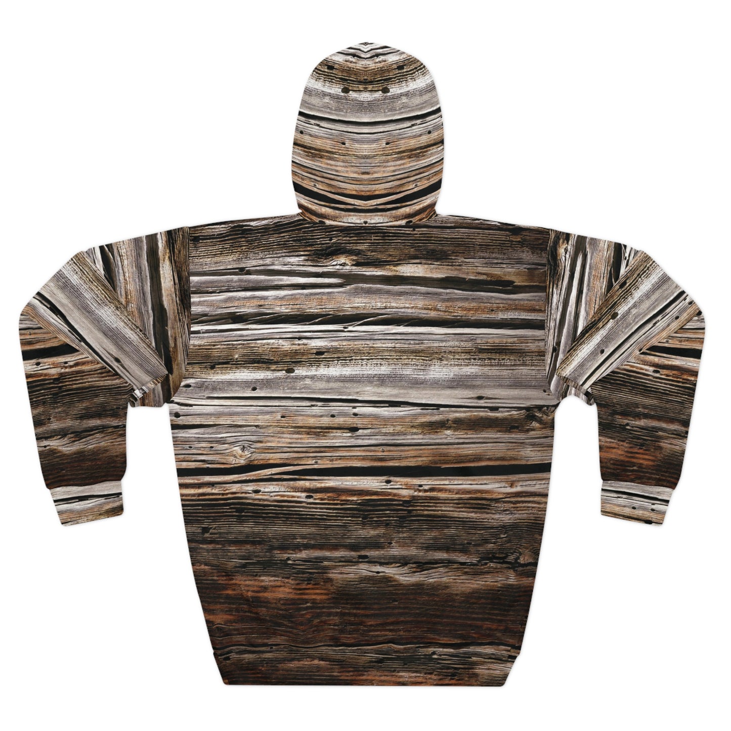 Old Wooden Pattern Hoodie