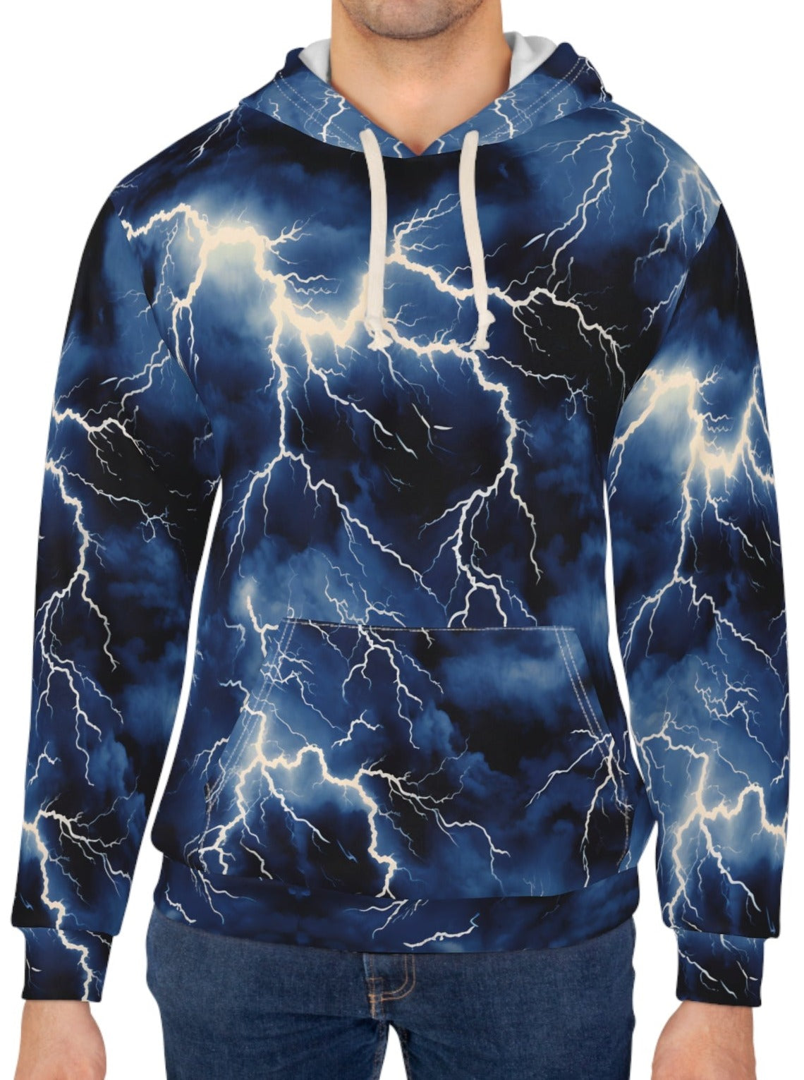 Thunder And Lightning Stormy Hoodie