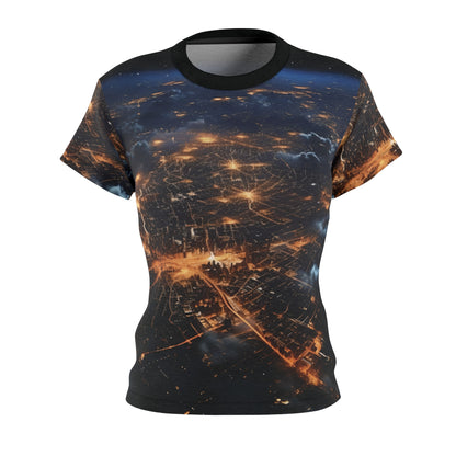 Night City From Space T-Shirt