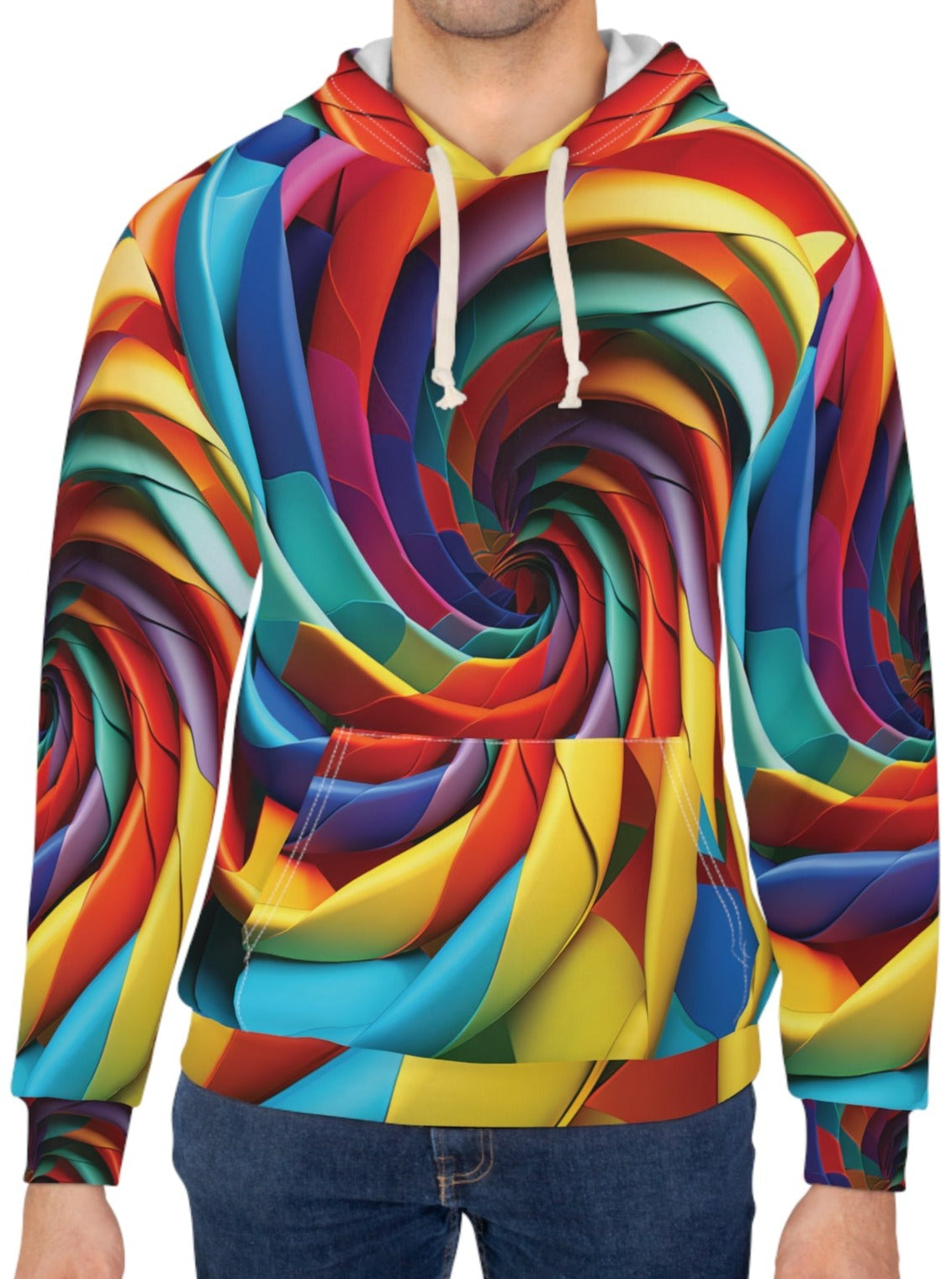 Magical Color Spiral Hoodie