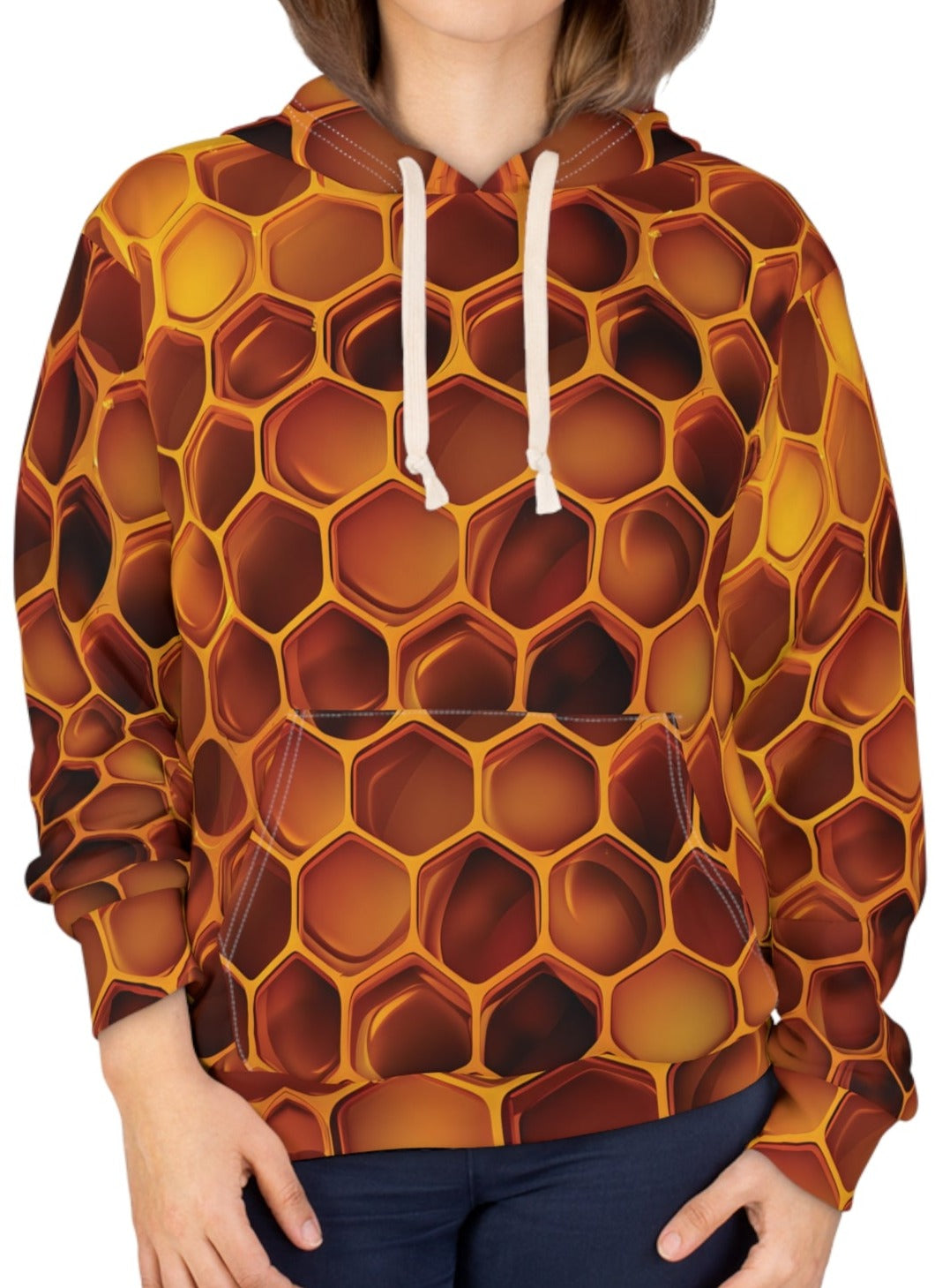 Sweet Golden Honeycomb Hoodie