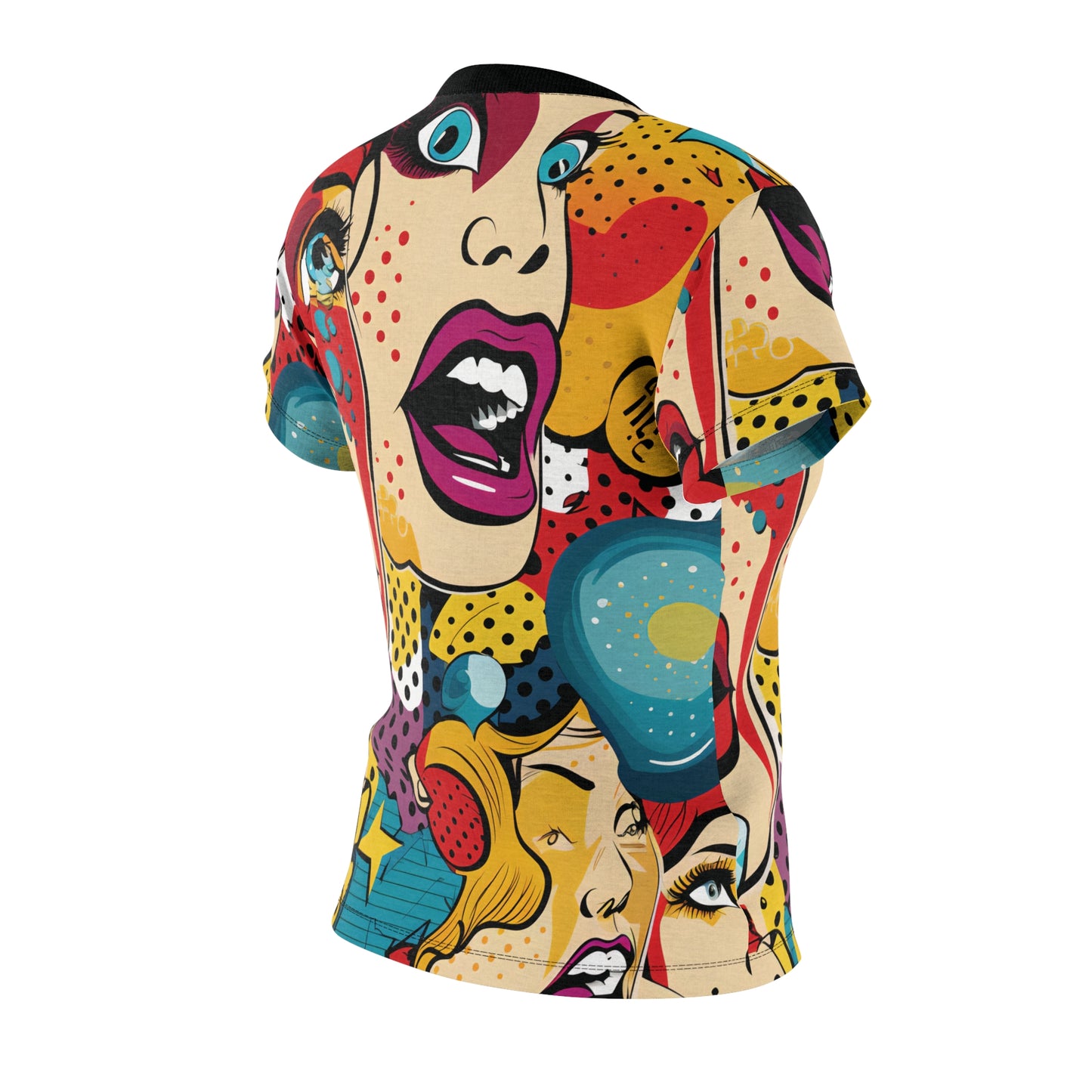 Pop Art Chick Funky T-Shirt