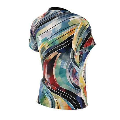 Artistic Crazy Paint Pattern T-Shirt